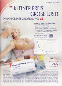 Sildenafil stada beipackzettel